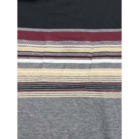 Vintage 90's Classics by Palmland Striped Short Sleeve Men's Polo Shirt 2XLT - Picture 4 of 9